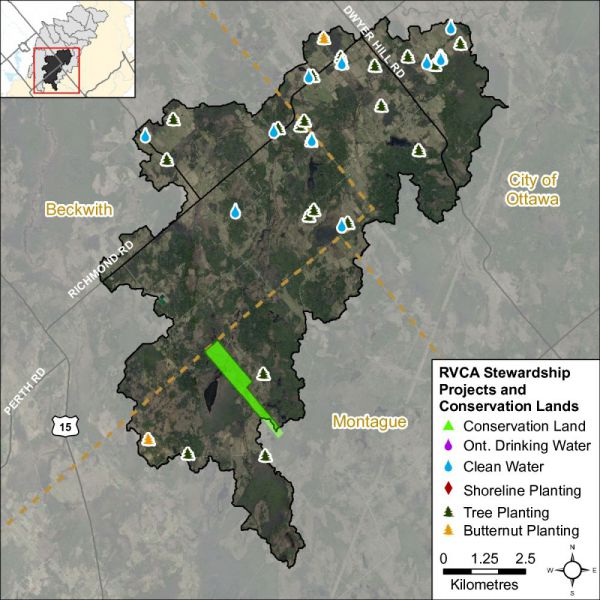  Figure xx Stewardship and potential restoration locations  