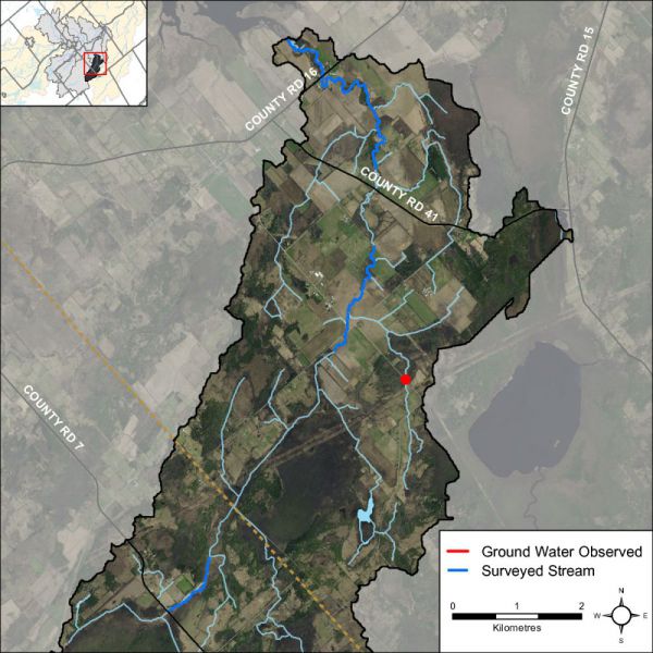 Figure 44 Groundwater indicators observed in the Barbers Creek catchment